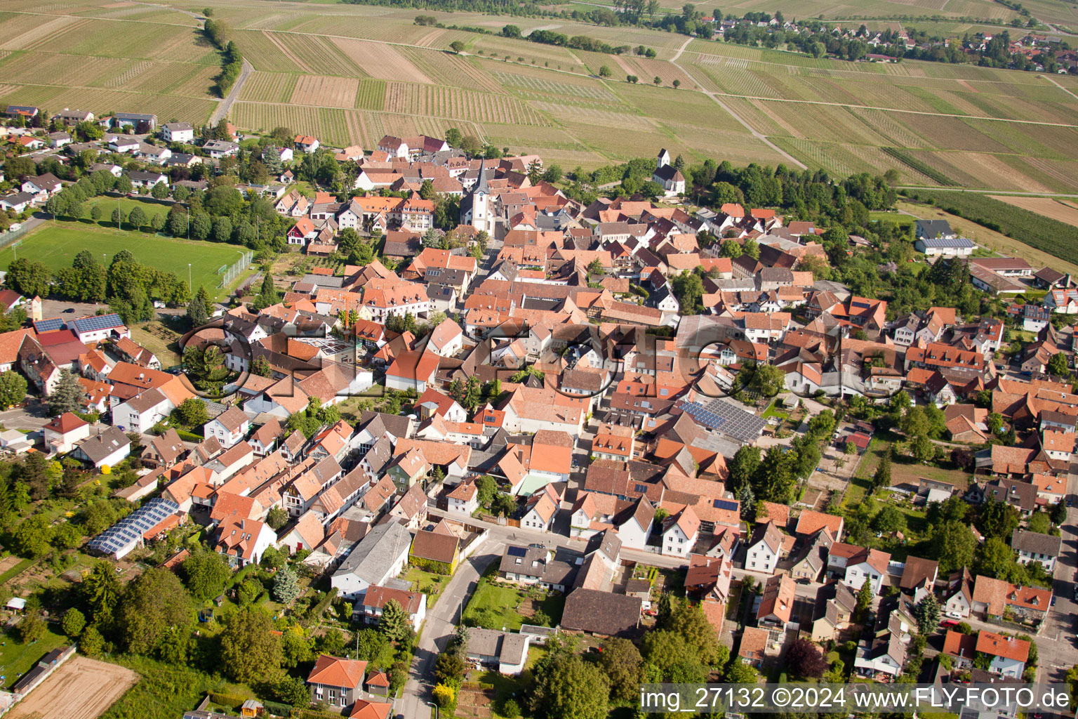 Photographie aérienne de Quartier Mörzheim in Landau in der Pfalz dans le département Rhénanie-Palatinat, Allemagne