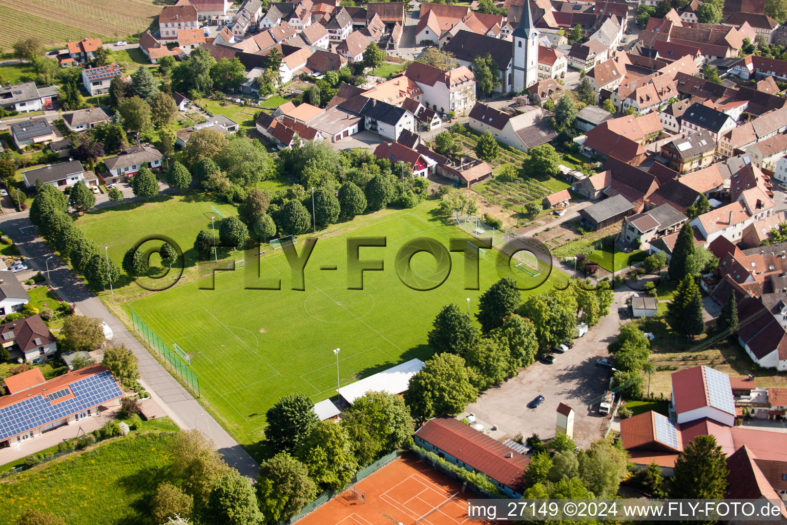 Photographie aérienne de Quartier Mörzheim in Landau in der Pfalz dans le département Rhénanie-Palatinat, Allemagne