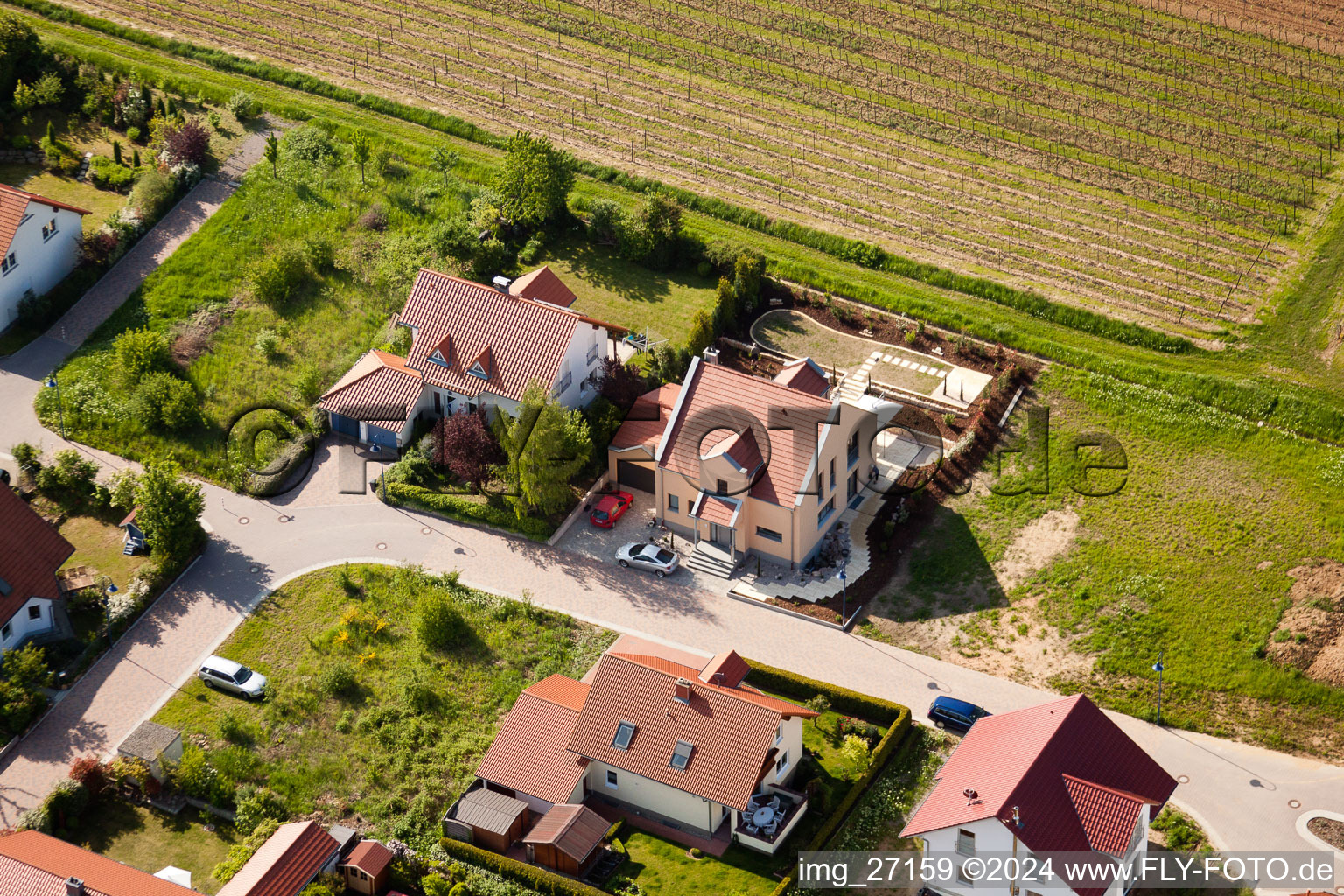 Enregistrement par drone de Quartier Mörzheim in Landau in der Pfalz dans le département Rhénanie-Palatinat, Allemagne