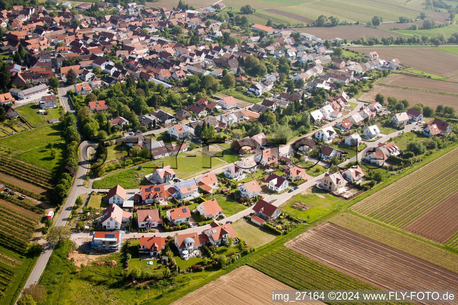 Vue aérienne de Quartier Mörzheim in Landau in der Pfalz dans le département Rhénanie-Palatinat, Allemagne