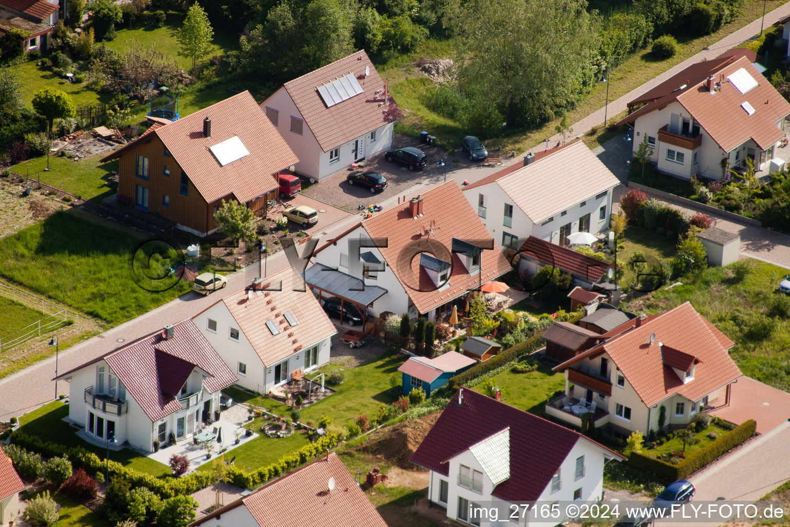 Photographie aérienne de Quartier Mörzheim in Landau in der Pfalz dans le département Rhénanie-Palatinat, Allemagne