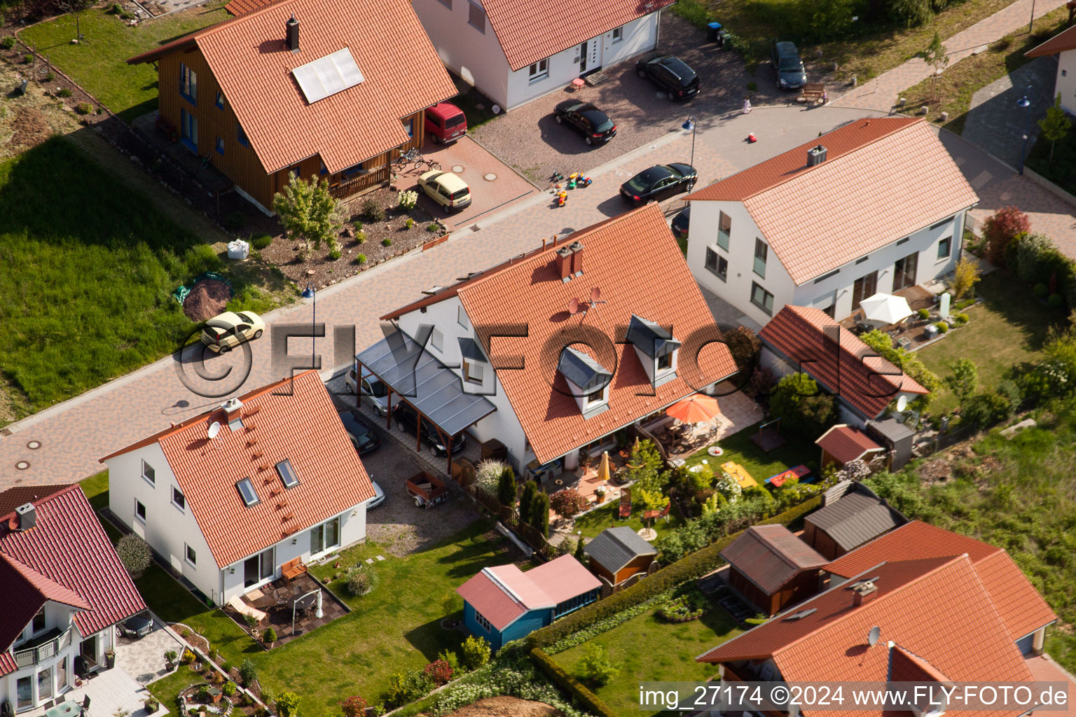 Image drone de Quartier Mörzheim in Landau in der Pfalz dans le département Rhénanie-Palatinat, Allemagne