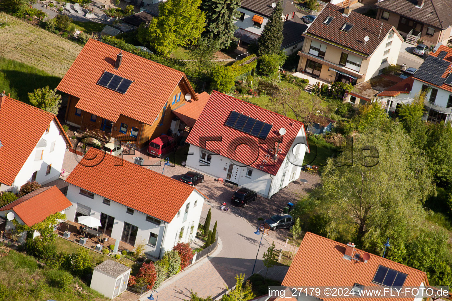 Vue aérienne de Quartier Mörzheim in Landau in der Pfalz dans le département Rhénanie-Palatinat, Allemagne