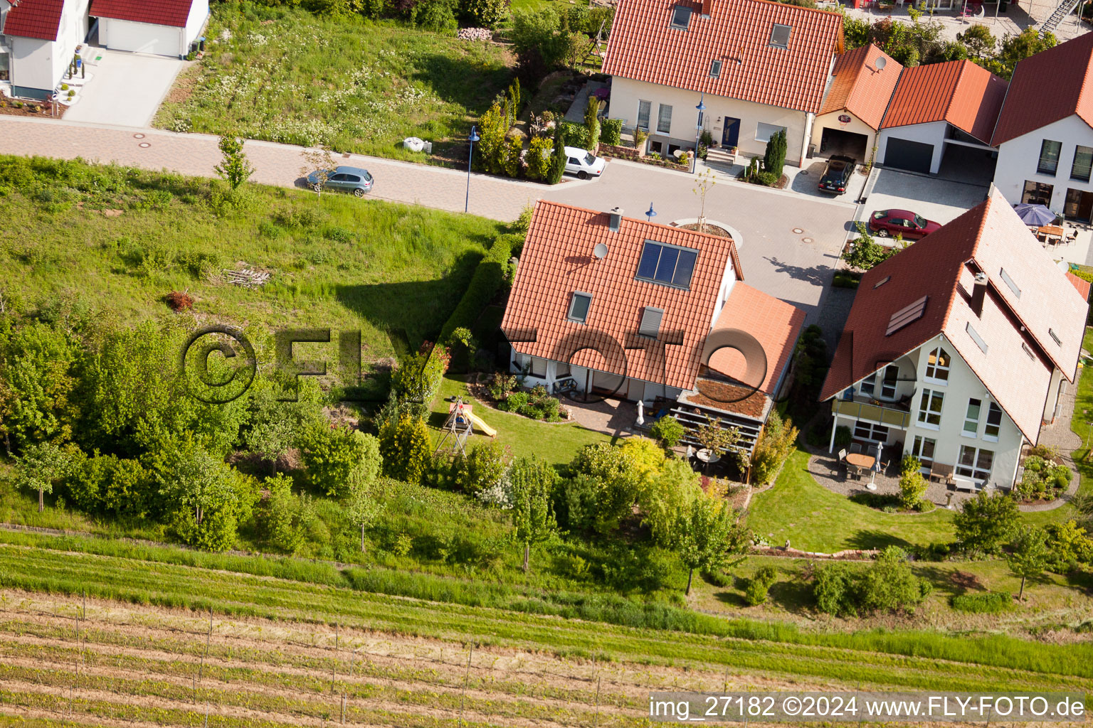 Vue oblique de Quartier Mörzheim in Landau in der Pfalz dans le département Rhénanie-Palatinat, Allemagne