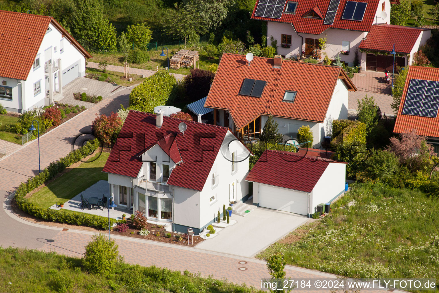 Quartier Mörzheim in Landau in der Pfalz dans le département Rhénanie-Palatinat, Allemagne hors des airs