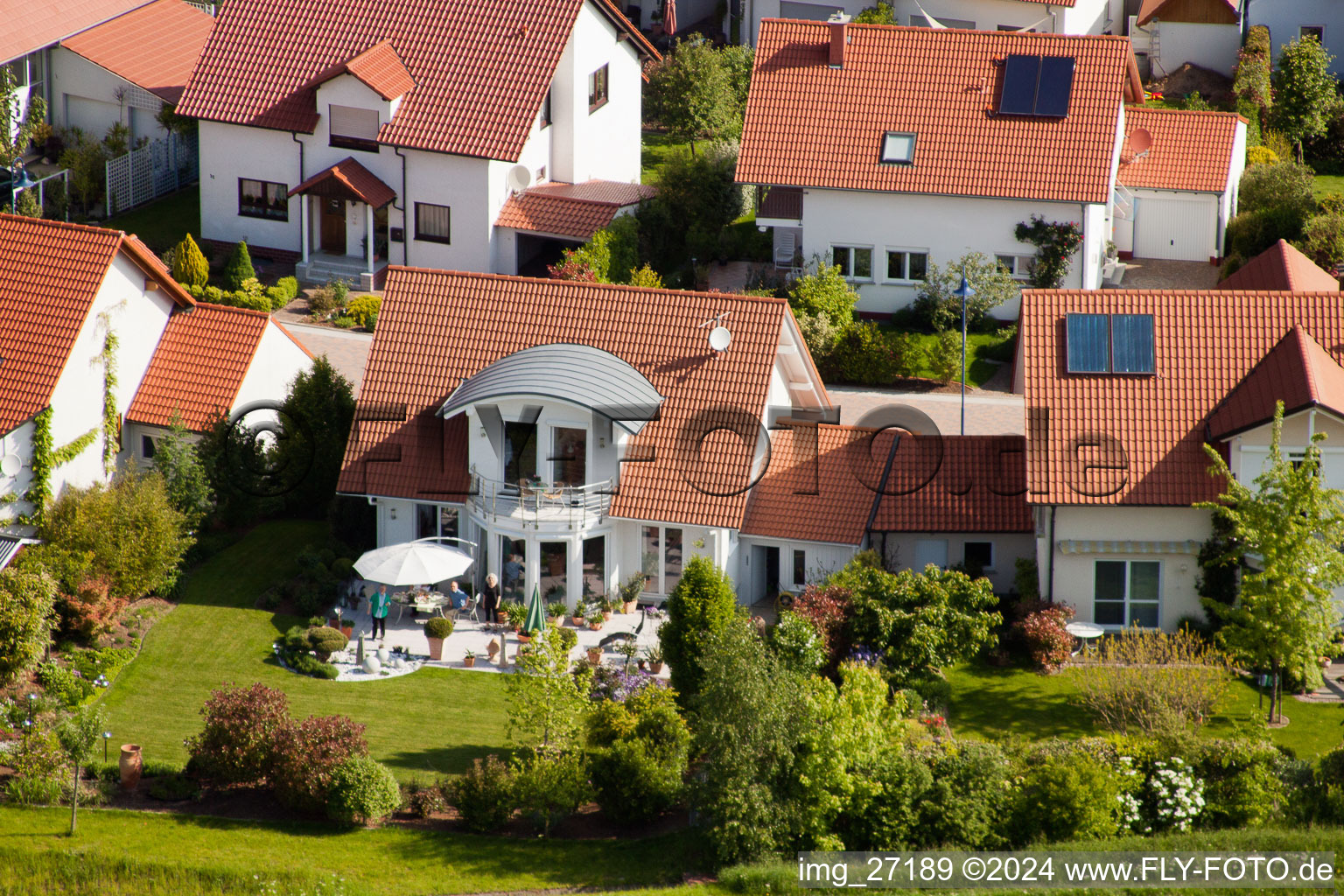 Enregistrement par drone de Quartier Mörzheim in Landau in der Pfalz dans le département Rhénanie-Palatinat, Allemagne