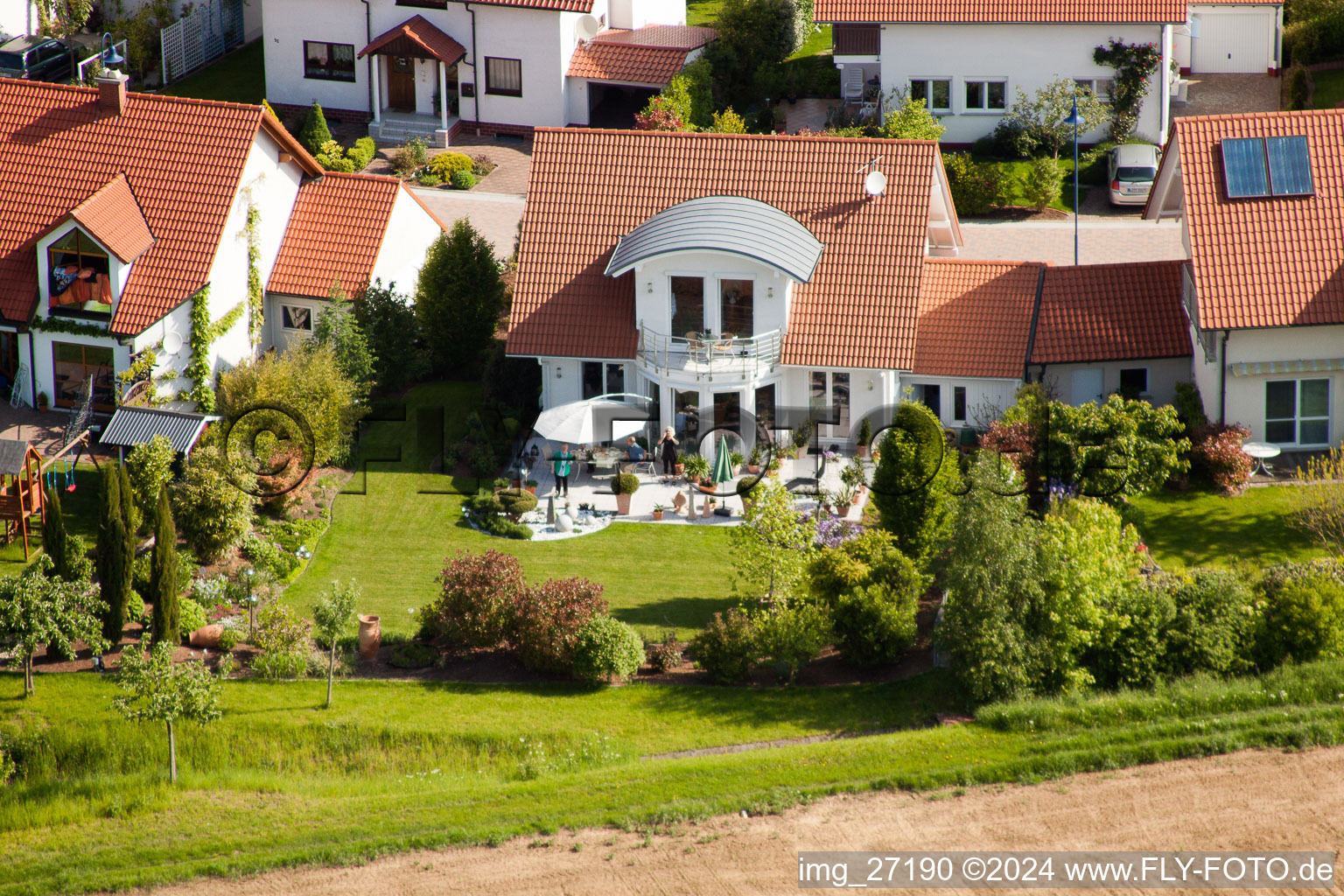 Image drone de Quartier Mörzheim in Landau in der Pfalz dans le département Rhénanie-Palatinat, Allemagne