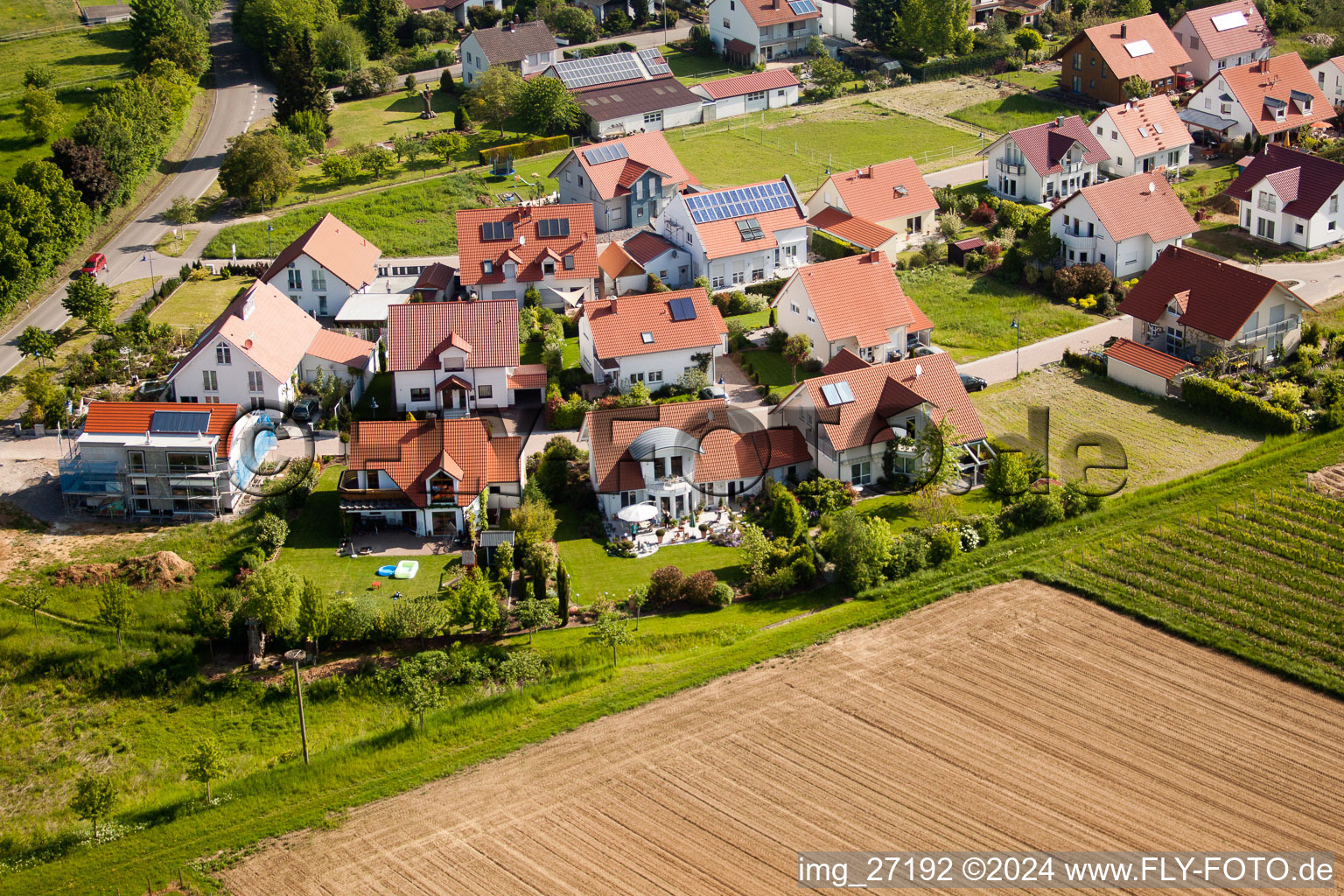 Quartier Mörzheim in Landau in der Pfalz dans le département Rhénanie-Palatinat, Allemagne d'un drone