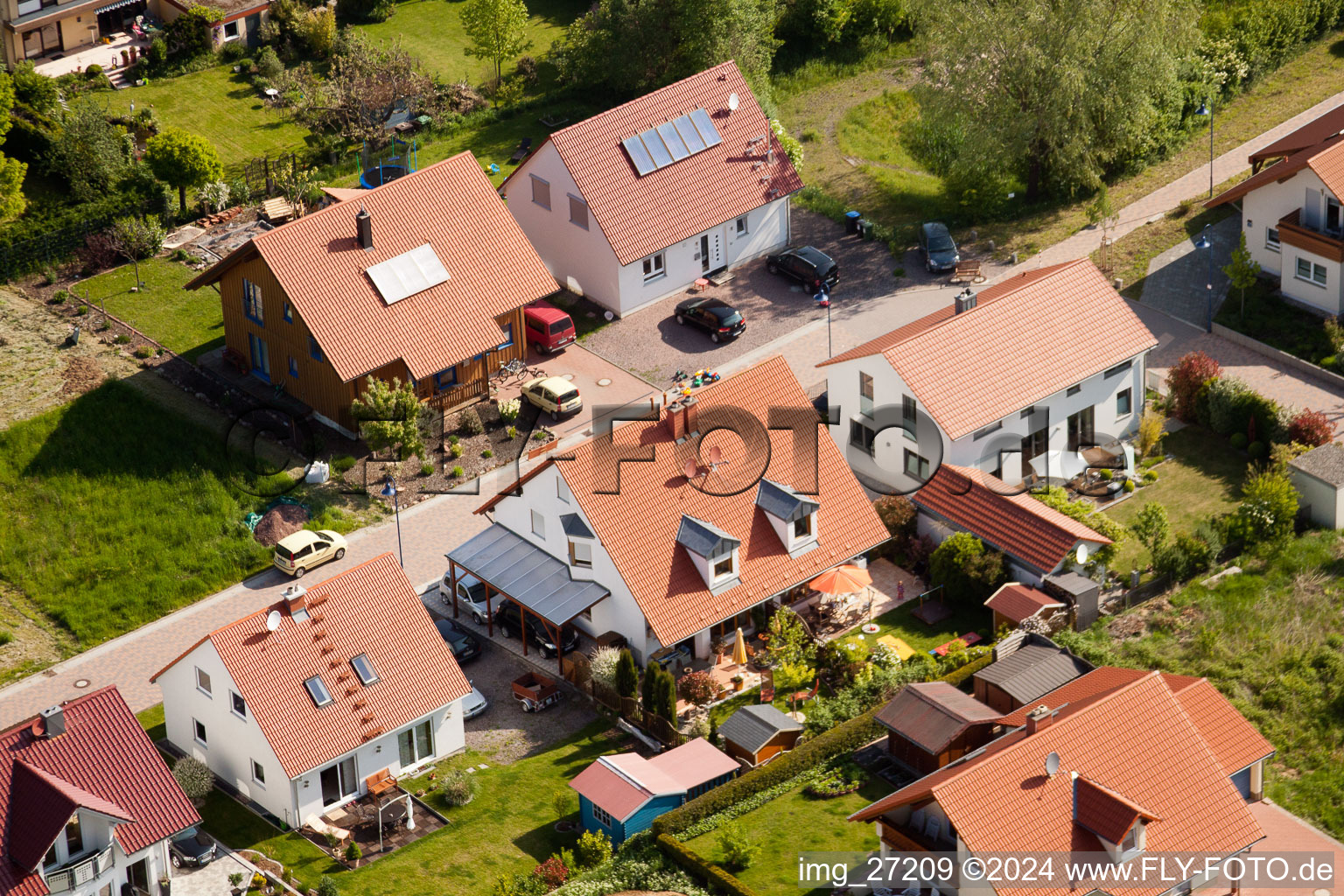 Photographie aérienne de Quartier Mörzheim in Landau in der Pfalz dans le département Rhénanie-Palatinat, Allemagne