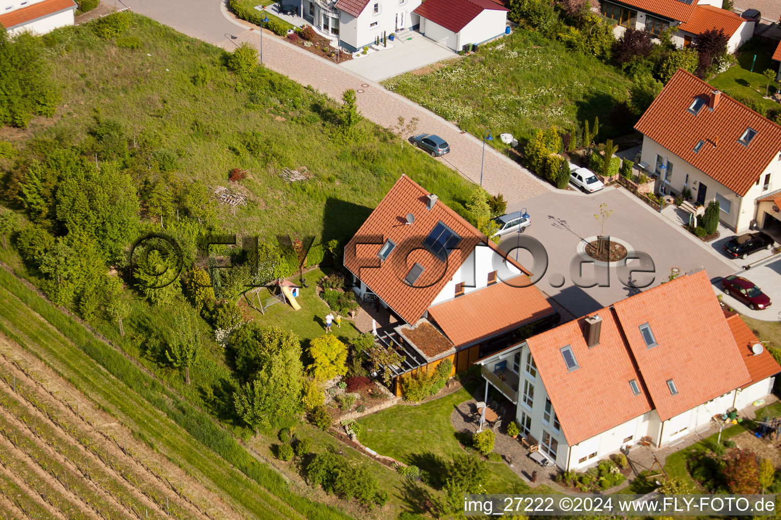 Quartier Mörzheim in Landau in der Pfalz dans le département Rhénanie-Palatinat, Allemagne d'un drone