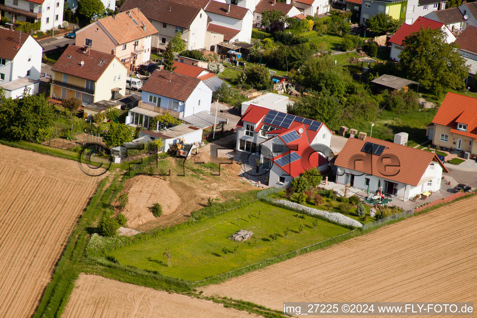 Photographie aérienne de Quartier Mörzheim in Landau in der Pfalz dans le département Rhénanie-Palatinat, Allemagne