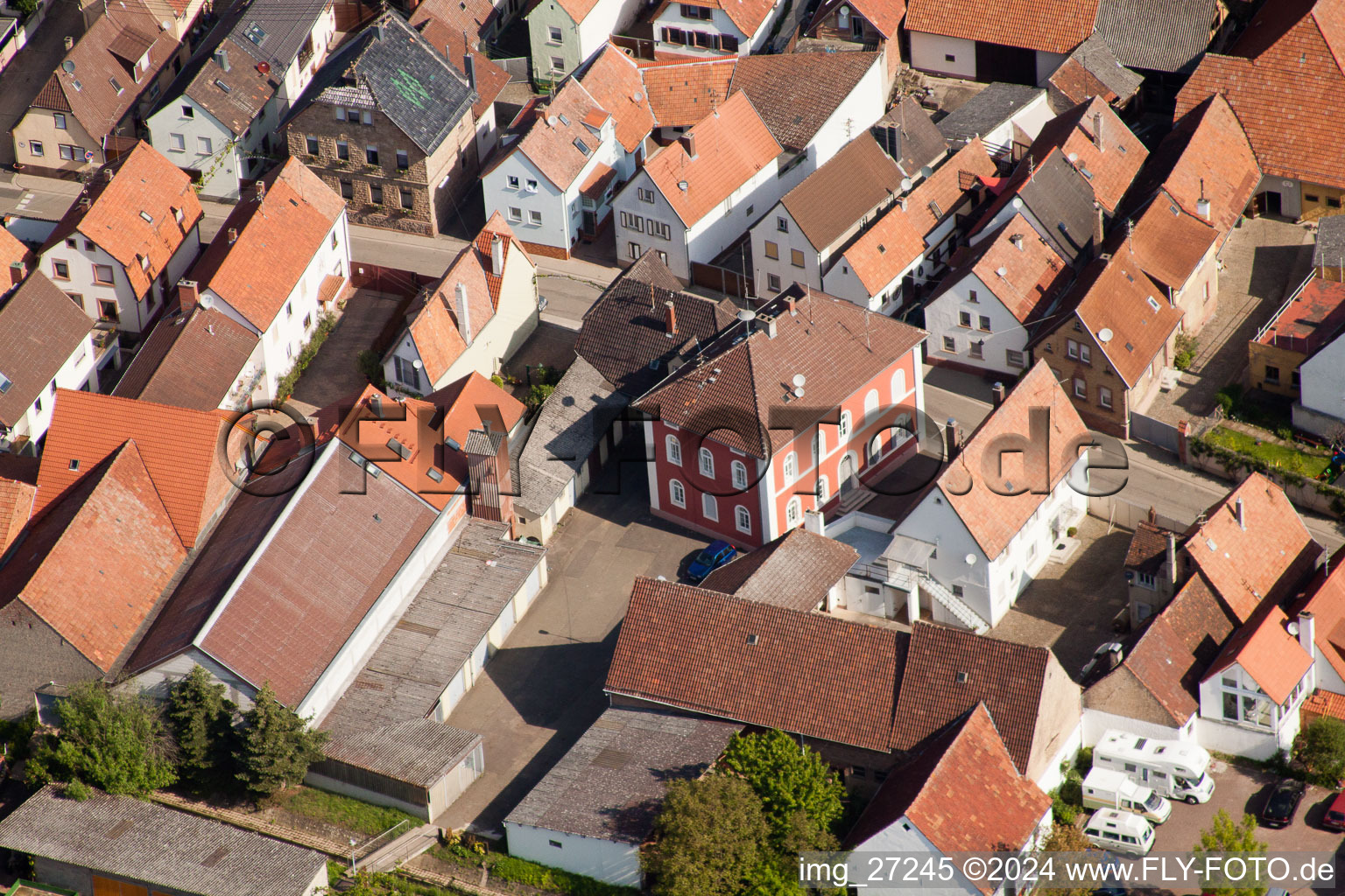 Quartier Wollmesheim in Landau in der Pfalz dans le département Rhénanie-Palatinat, Allemagne hors des airs