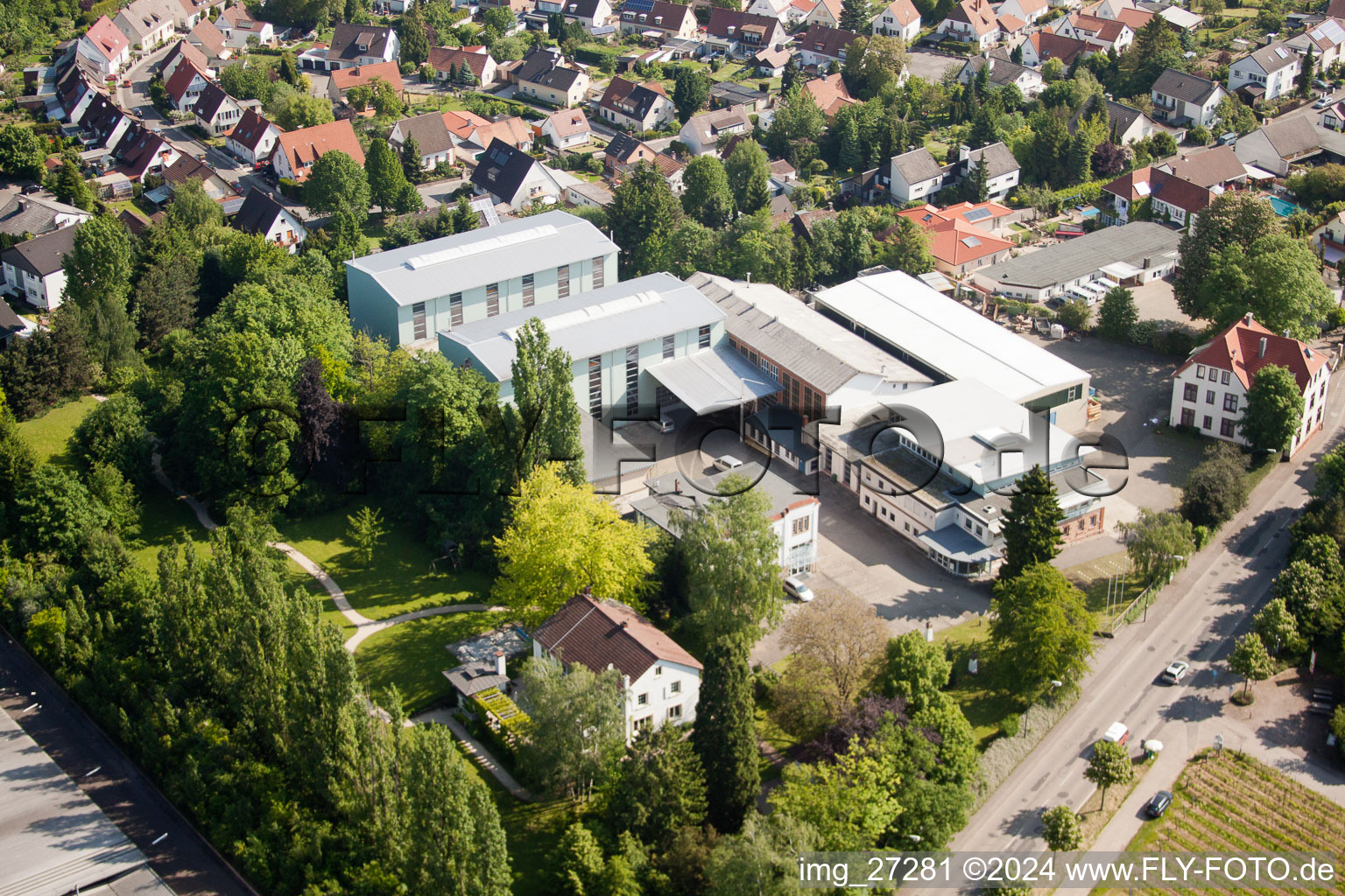 Vue aérienne de Wollmesheimer Höhe, WICKERT Maschinenbau GmbH à Landau in der Pfalz dans le département Rhénanie-Palatinat, Allemagne