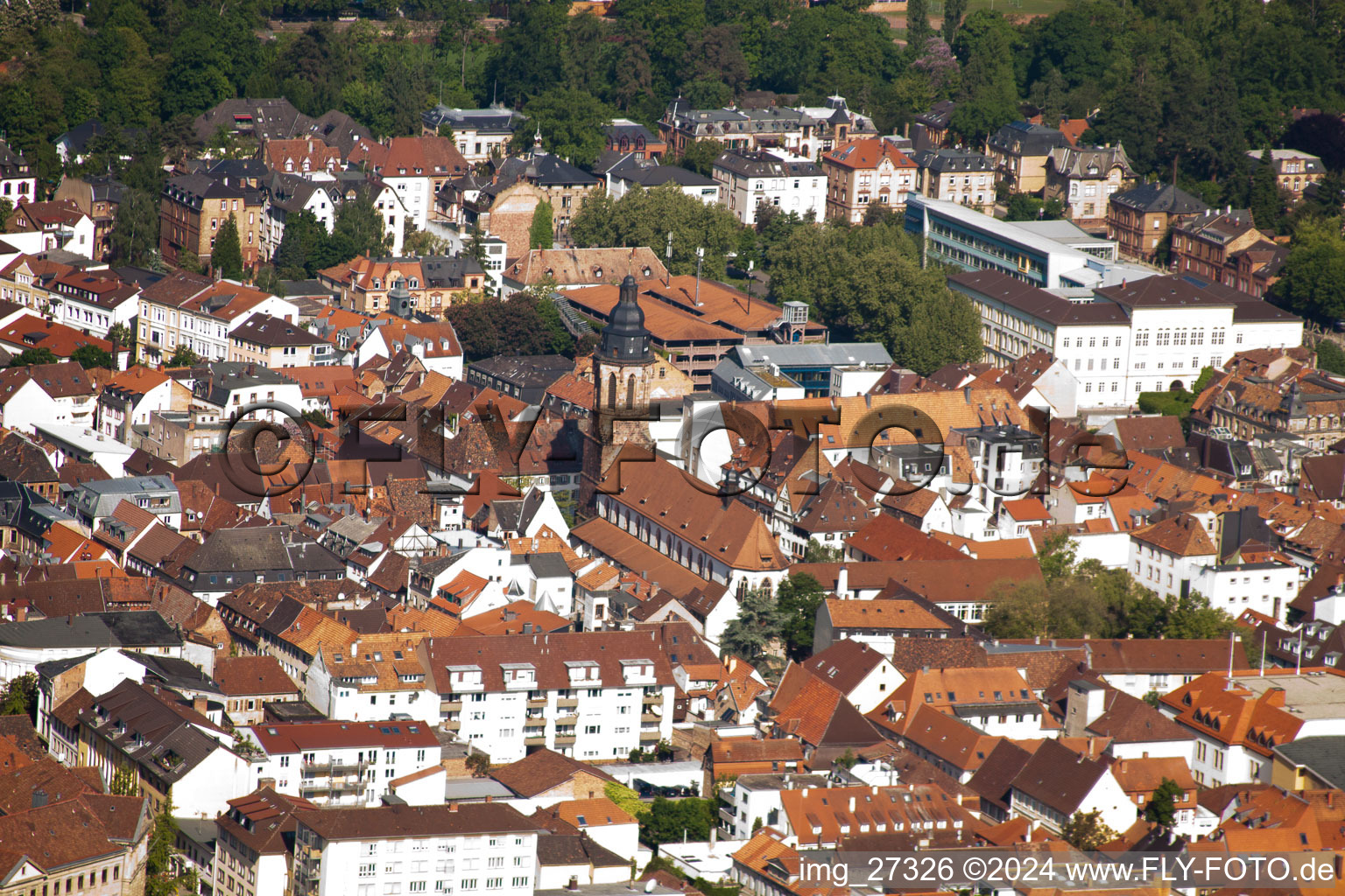 Vue oblique de Landau in der Pfalz dans le département Rhénanie-Palatinat, Allemagne