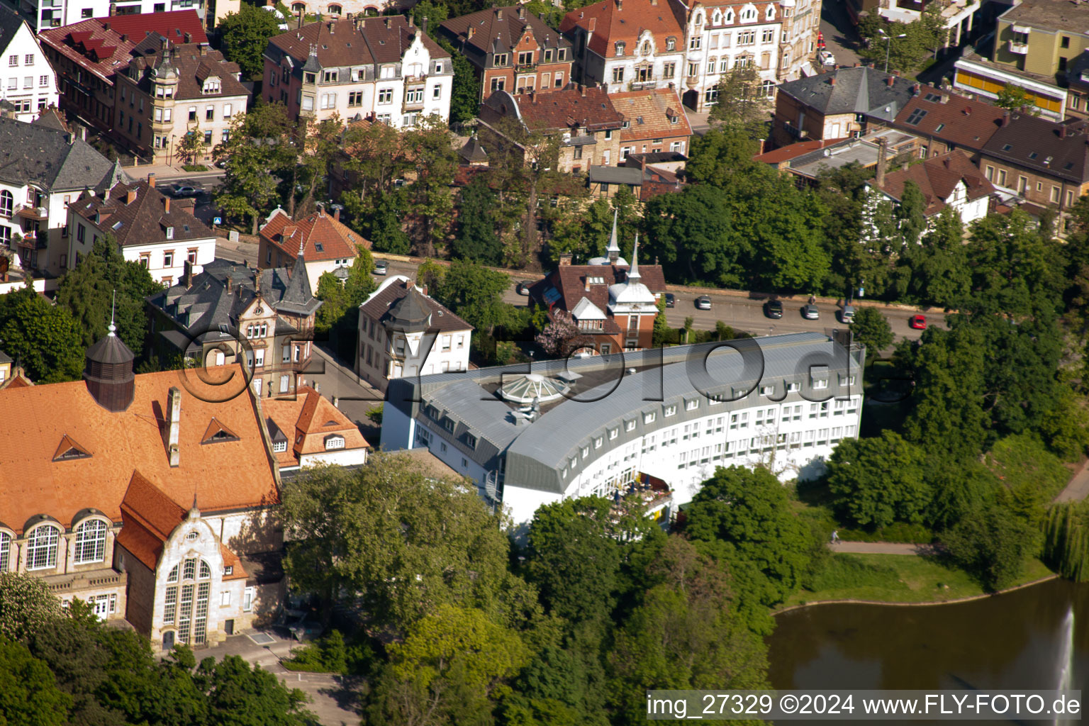 Landau in der Pfalz dans le département Rhénanie-Palatinat, Allemagne vue d'en haut