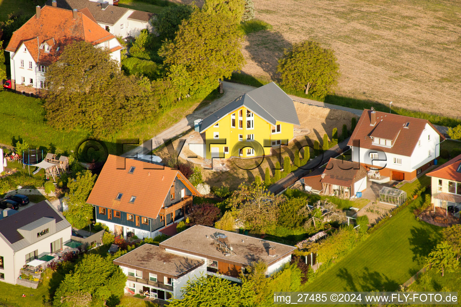 Quartier Durlach in Karlsruhe dans le département Bade-Wurtemberg, Allemagne hors des airs