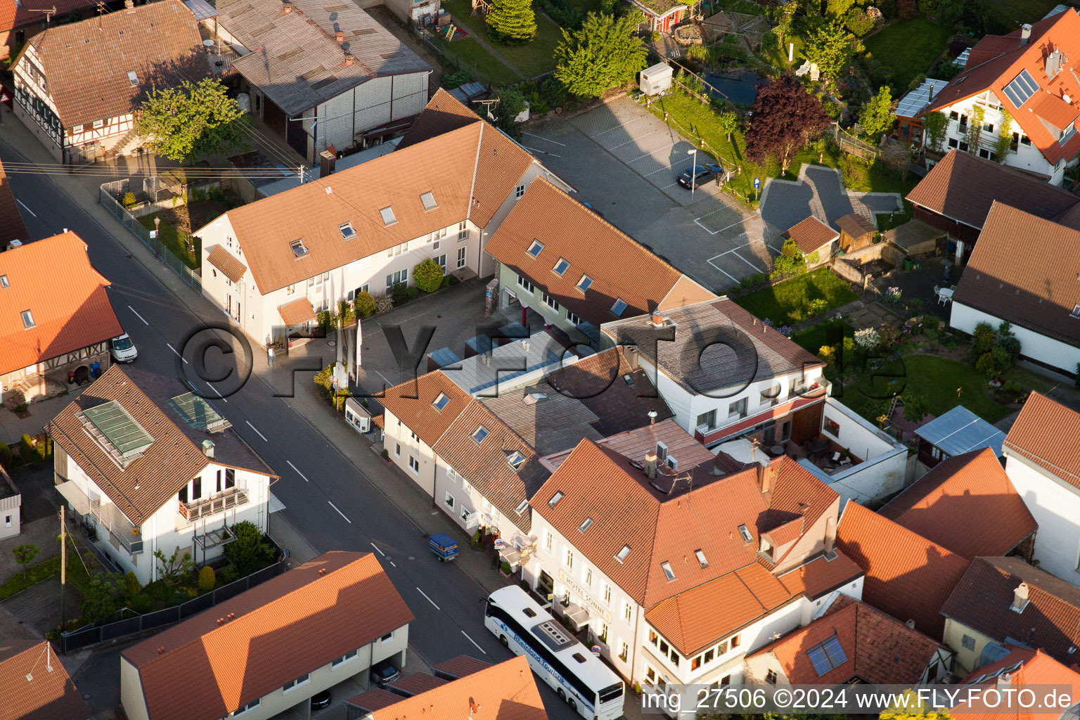 Photographie aérienne de Quartier Stupferich in Karlsruhe dans le département Bade-Wurtemberg, Allemagne