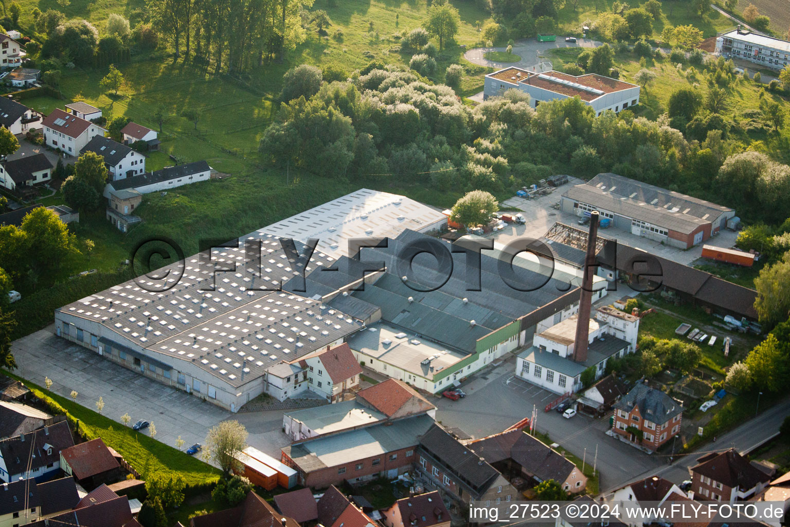 Quartier Stupferich in Karlsruhe dans le département Bade-Wurtemberg, Allemagne vue du ciel