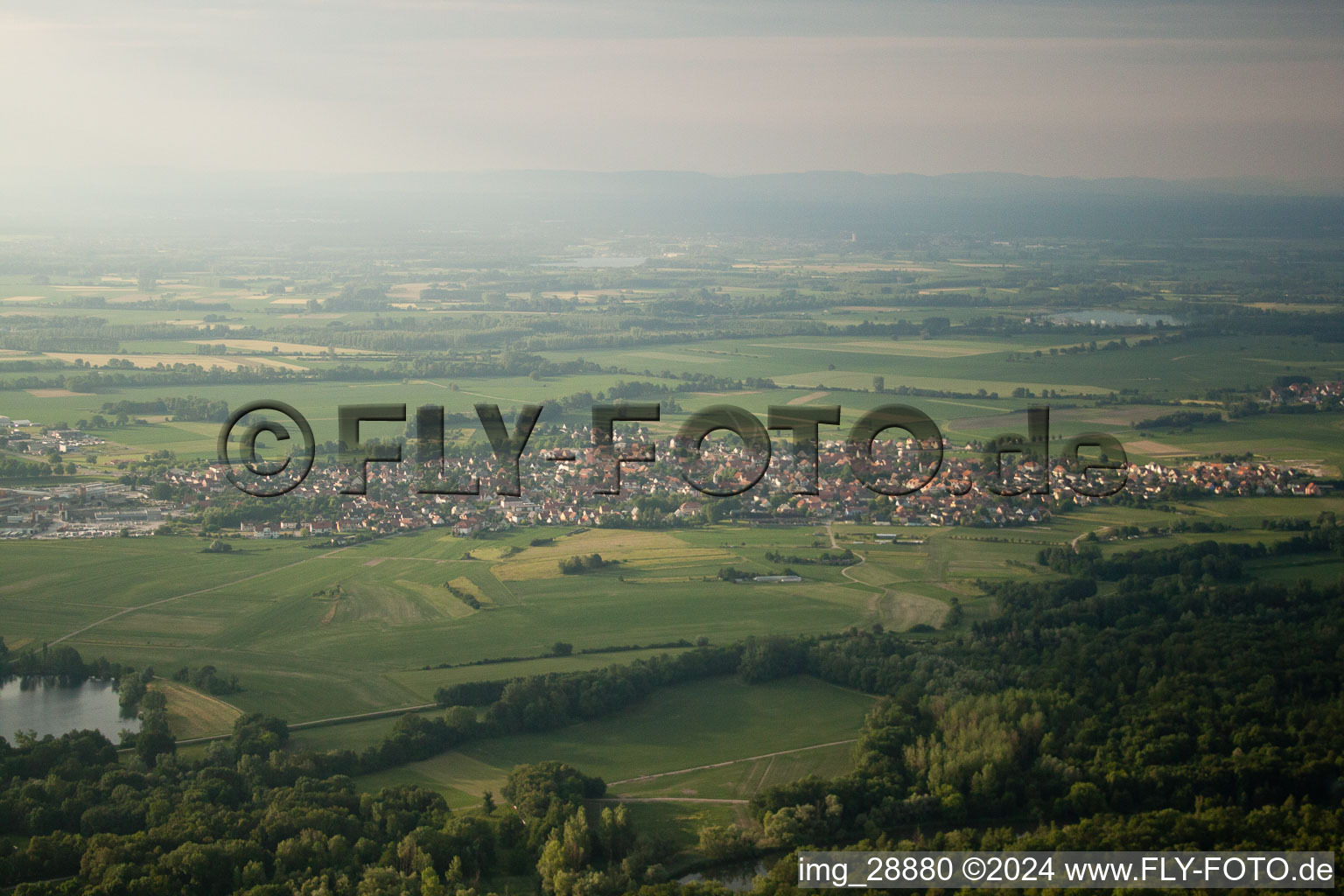 Photographie aérienne de Quartier Diersheim in Rheinau dans le département Bade-Wurtemberg, Allemagne