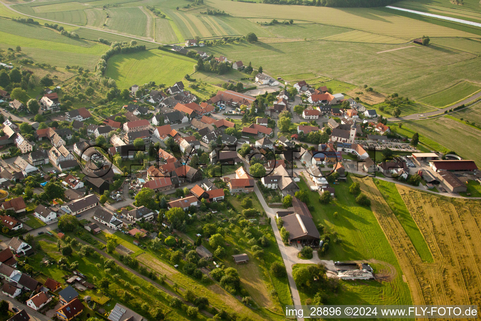 Quartier Linx in Rheinau dans le département Bade-Wurtemberg, Allemagne d'en haut