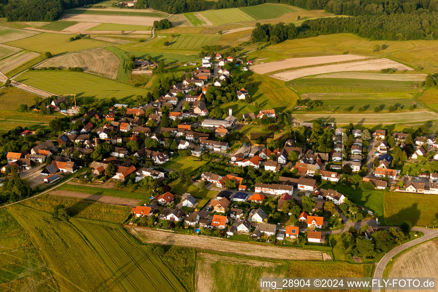 Vue aérienne de Quartier Zierolshofen in Kehl dans le département Bade-Wurtemberg, Allemagne