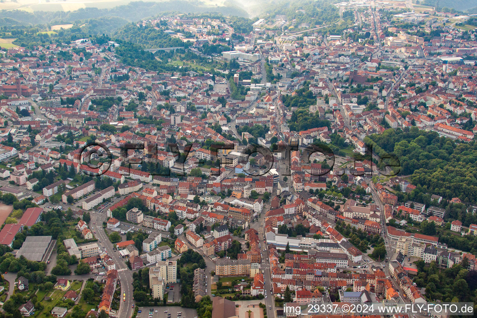 Image drone de Pirmasens dans le département Rhénanie-Palatinat, Allemagne