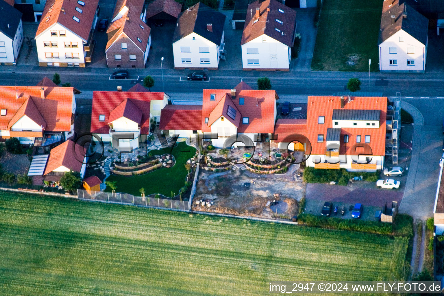 Vue aérienne de N à Hatzenbühl dans le département Rhénanie-Palatinat, Allemagne