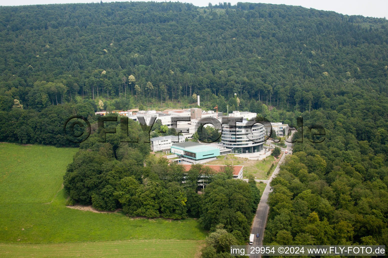 EMBL à le quartier Rohrbach in Heidelberg dans le département Bade-Wurtemberg, Allemagne d'en haut