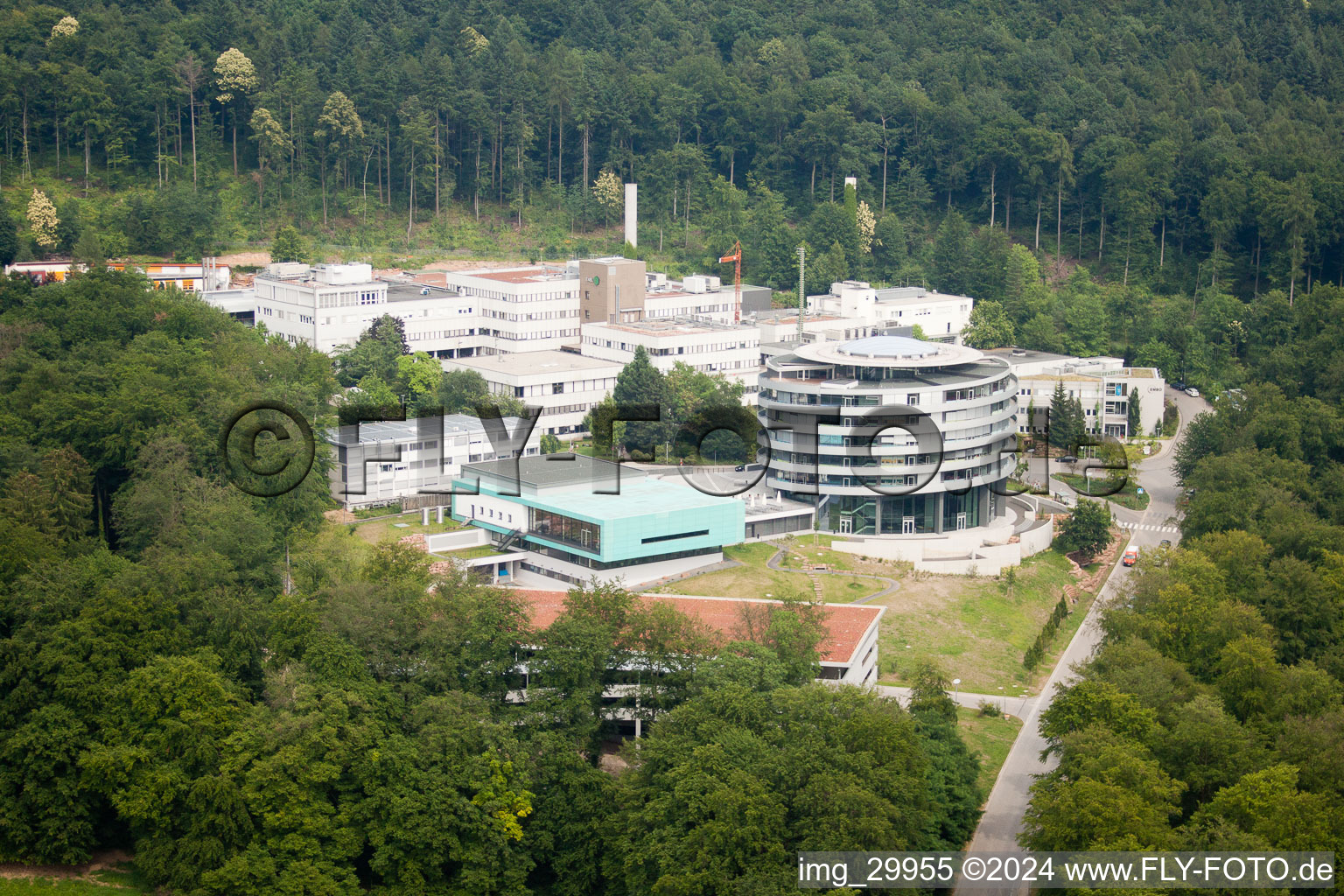 EMBL à le quartier Rohrbach in Heidelberg dans le département Bade-Wurtemberg, Allemagne hors des airs