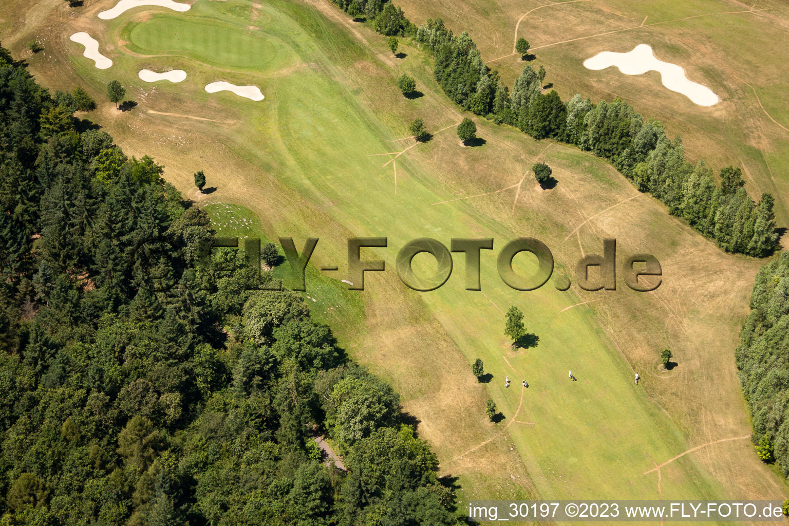 Photographie aérienne de Golfclub Dreihof à Essingen dans le département Rhénanie-Palatinat, Allemagne