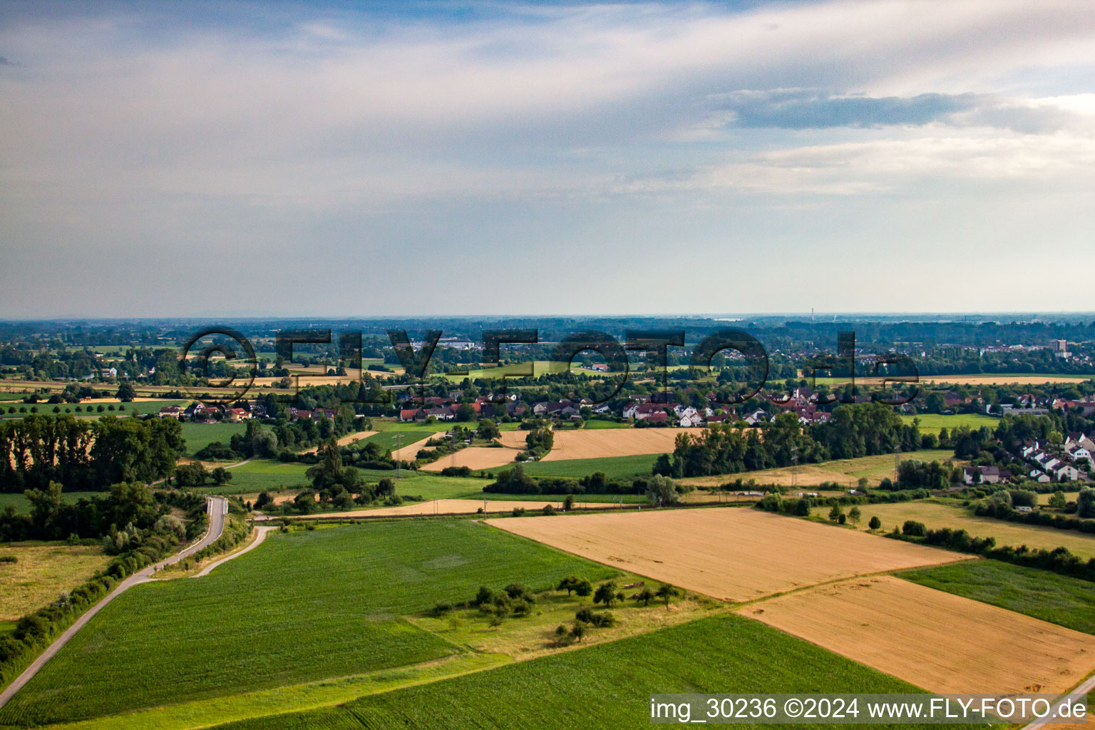 Photographie aérienne de Quartier Neumühl in Kehl dans le département Bade-Wurtemberg, Allemagne