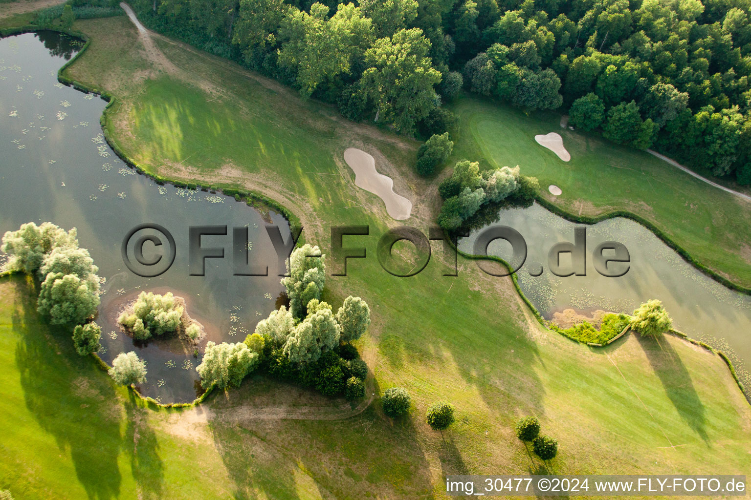 Club de golf Soufflenheim Baden-Baden à Soufflenheim dans le département Bas Rhin, France hors des airs