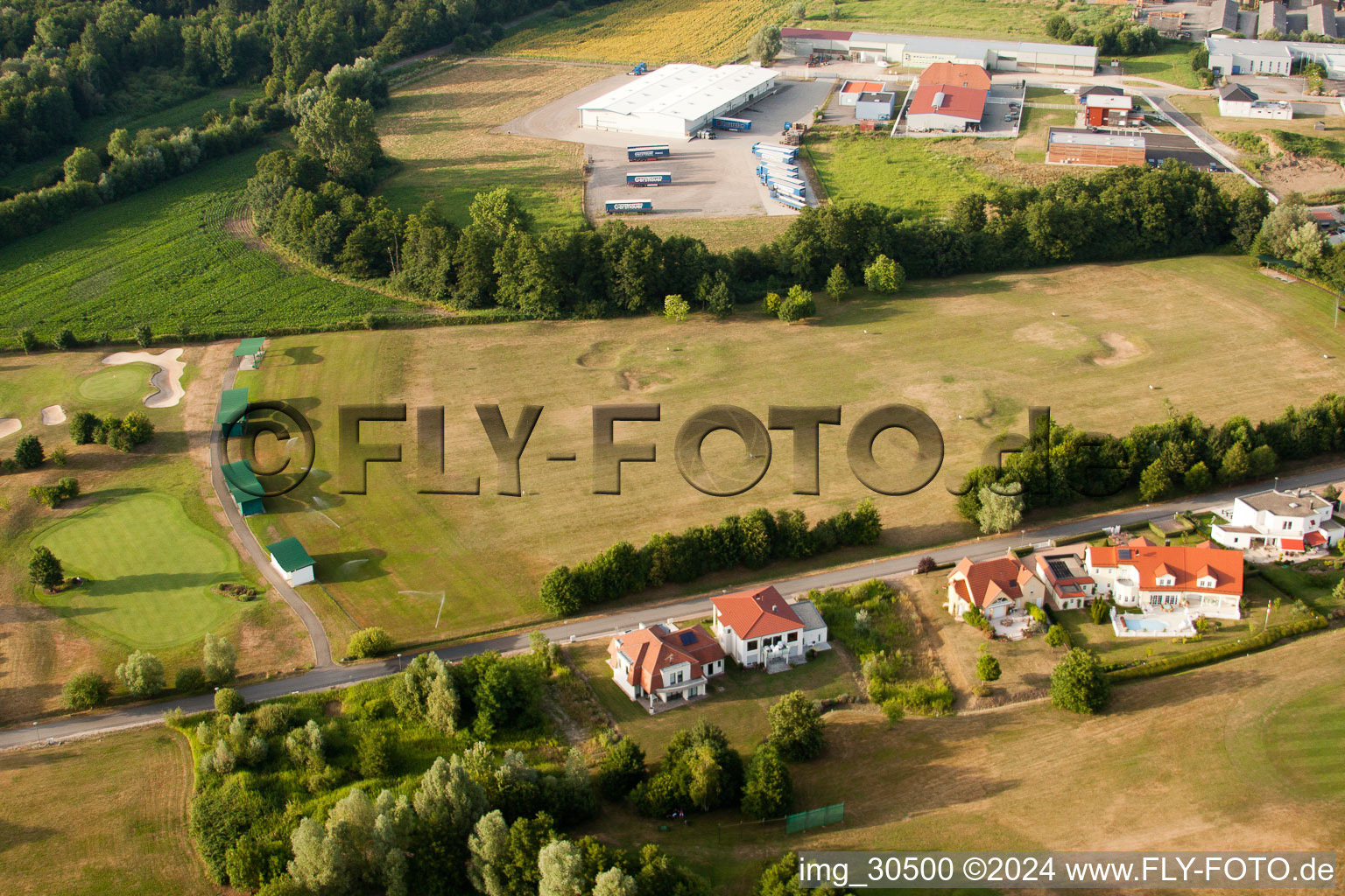 Image drone de Club de golf Soufflenheim Baden-Baden à Soufflenheim dans le département Bas Rhin, France