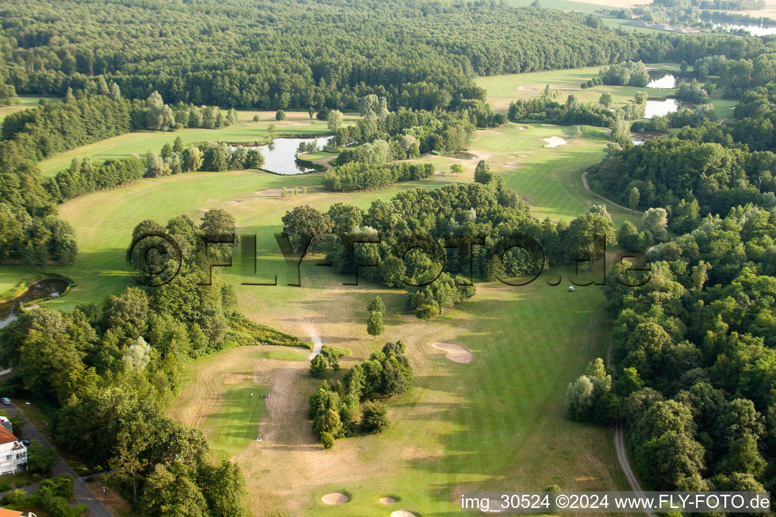 Club de golf Soufflenheim Baden-Baden à Soufflenheim dans le département Bas Rhin, France d'en haut