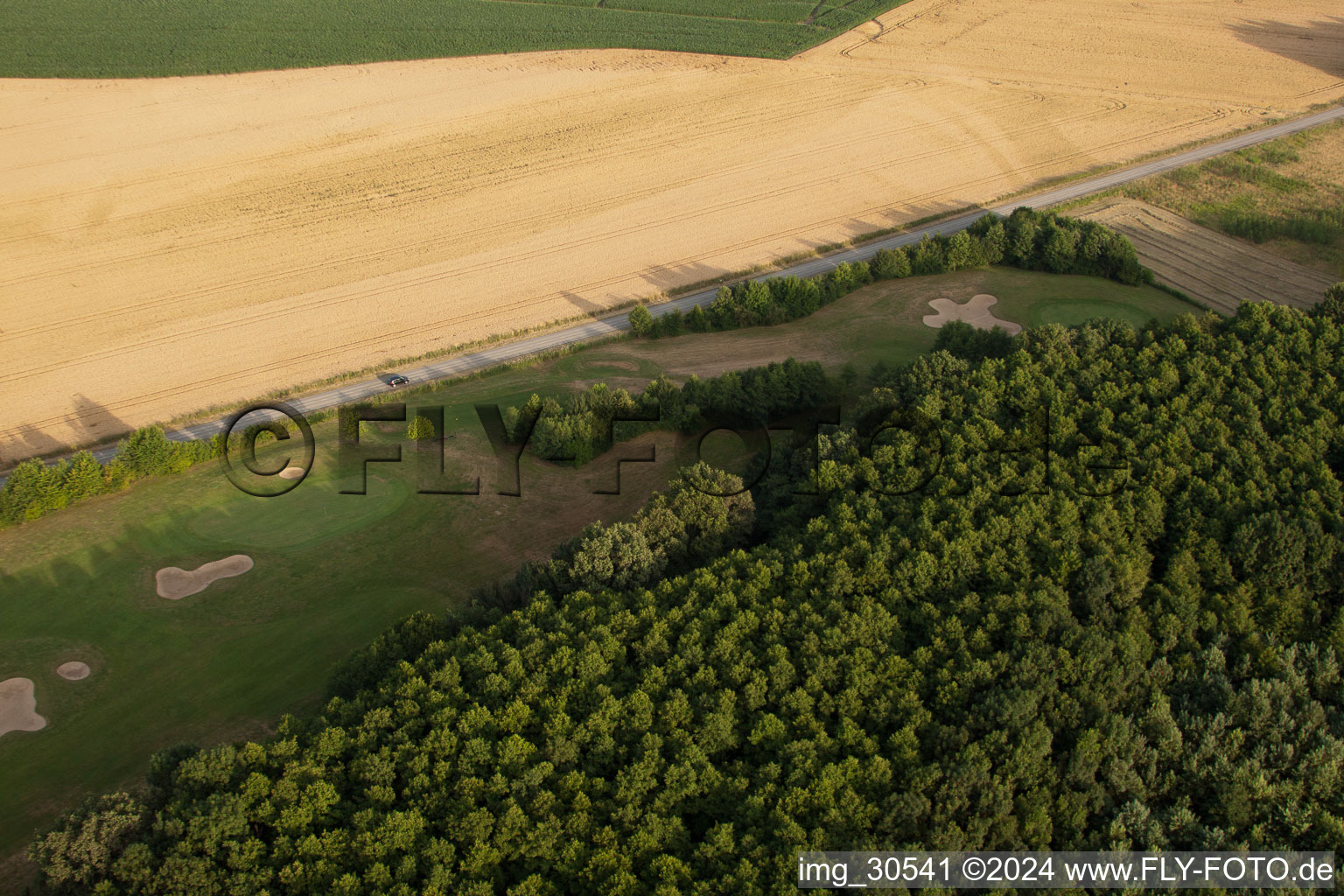 Club de golf Soufflenheim Baden-Baden à Soufflenheim dans le département Bas Rhin, France d'en haut