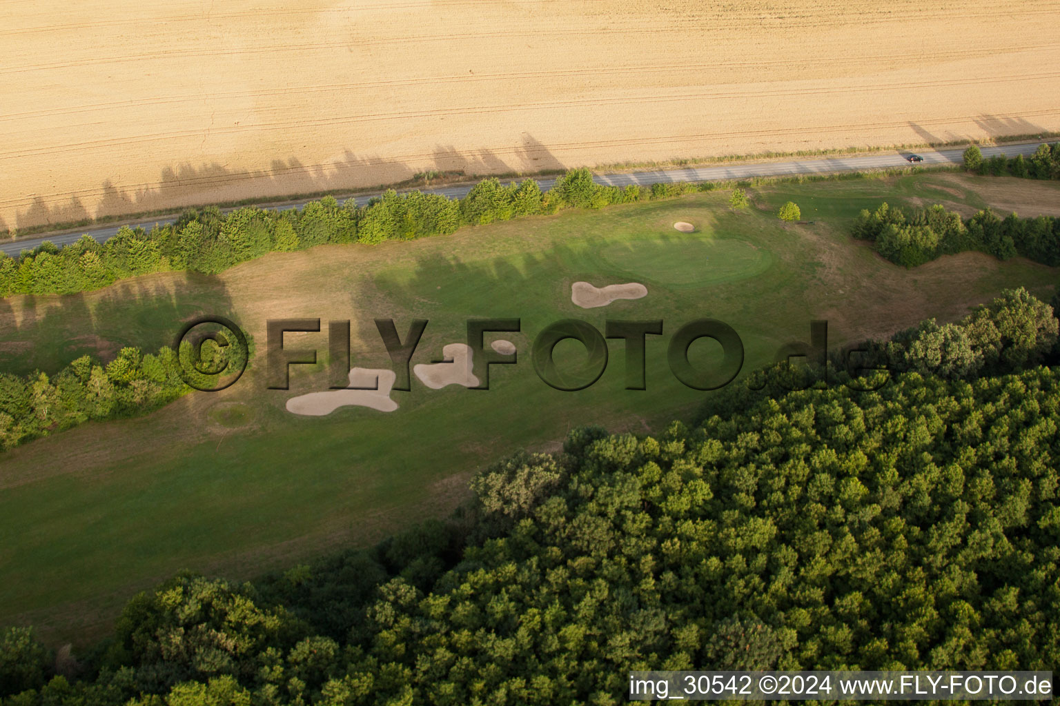 Club de golf Soufflenheim Baden-Baden à Soufflenheim dans le département Bas Rhin, France hors des airs