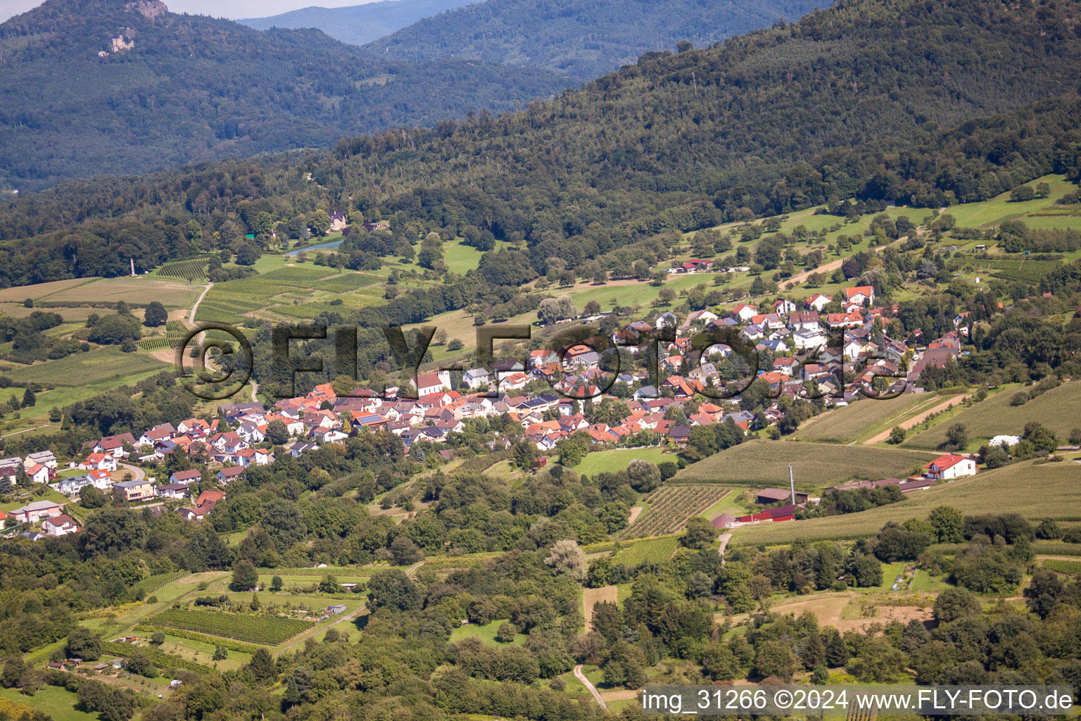 Vue aérienne de Quartier Winden in Sinzheim dans le département Bade-Wurtemberg, Allemagne