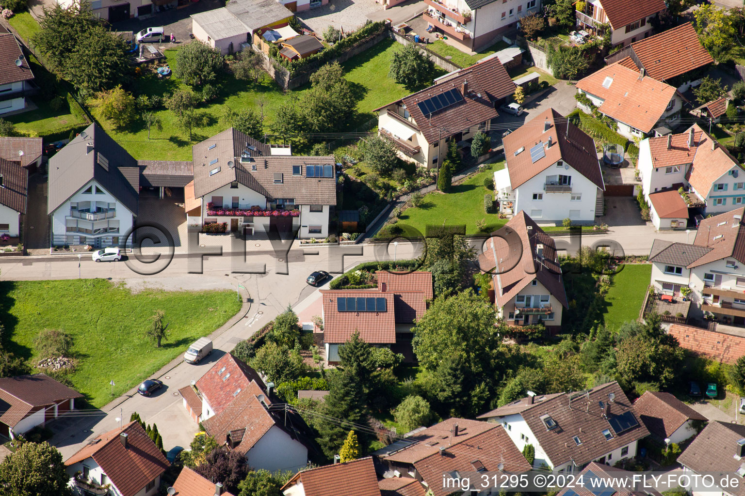 Photographie aérienne de Quartier Varnhalt in Baden-Baden dans le département Bade-Wurtemberg, Allemagne