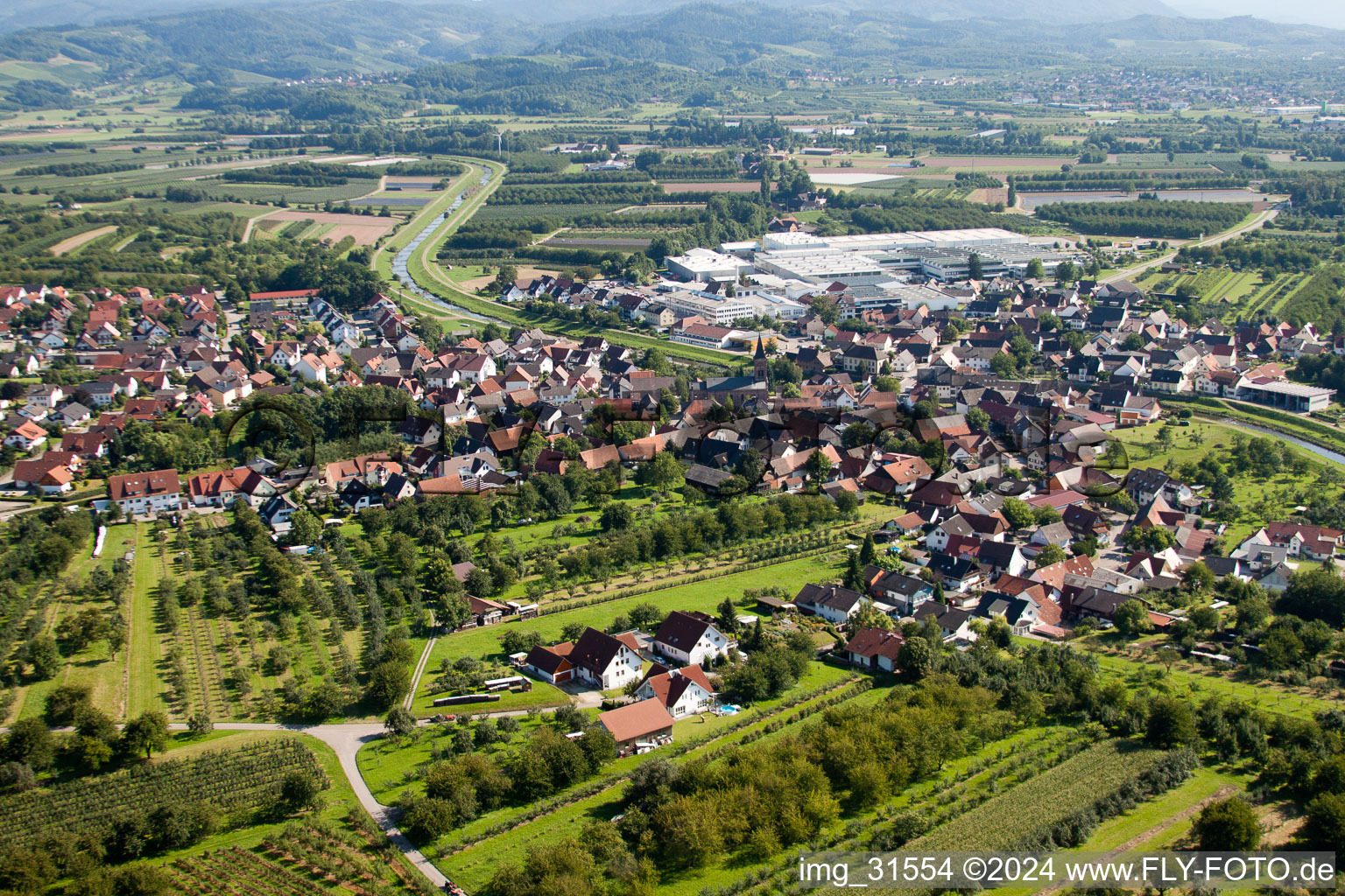 Photographie aérienne de Quartier Stadelhofen in Oberkirch dans le département Bade-Wurtemberg, Allemagne