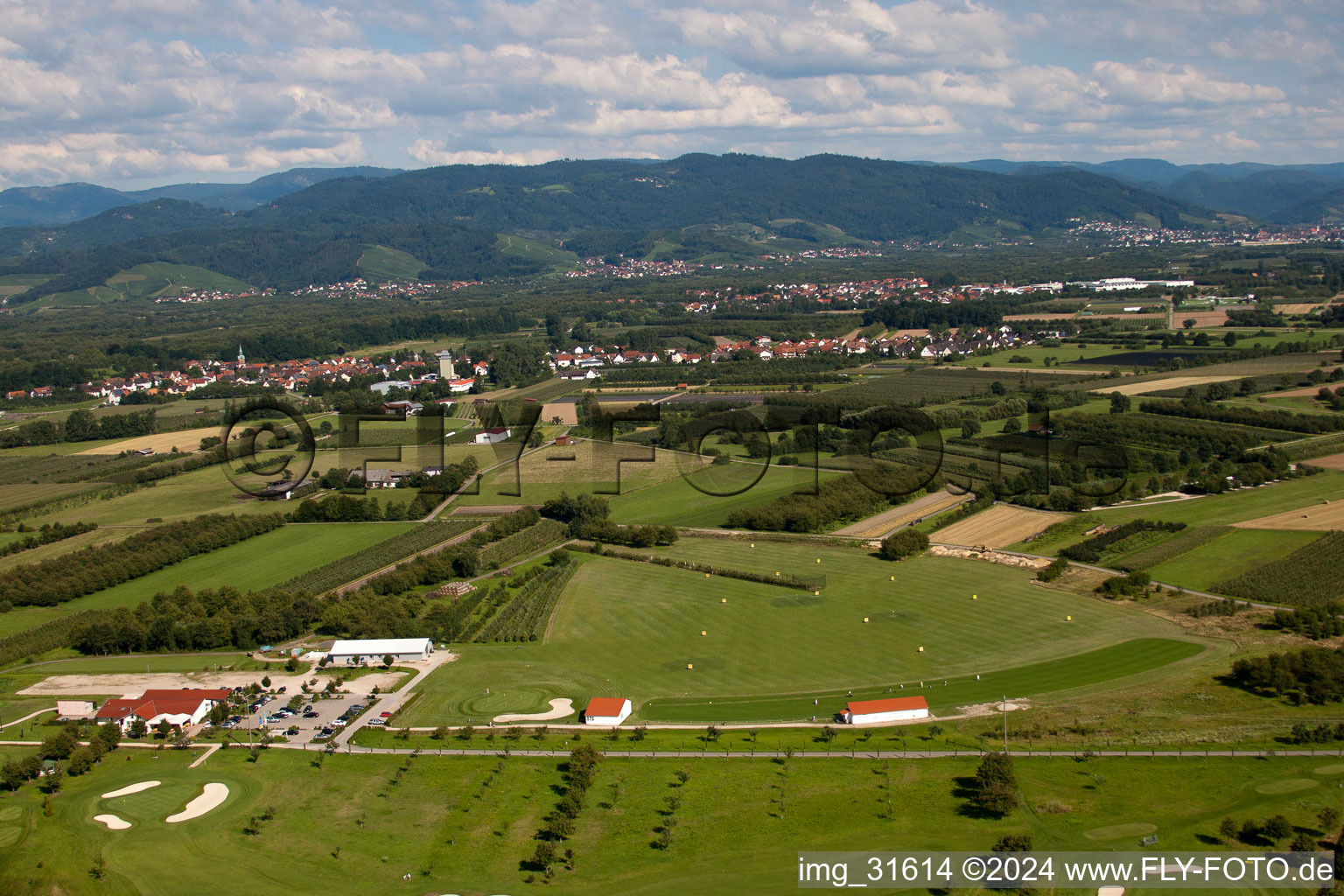 Club de golf Urloffen e. v à le quartier Urloffen in Appenweier dans le département Bade-Wurtemberg, Allemagne depuis l'avion