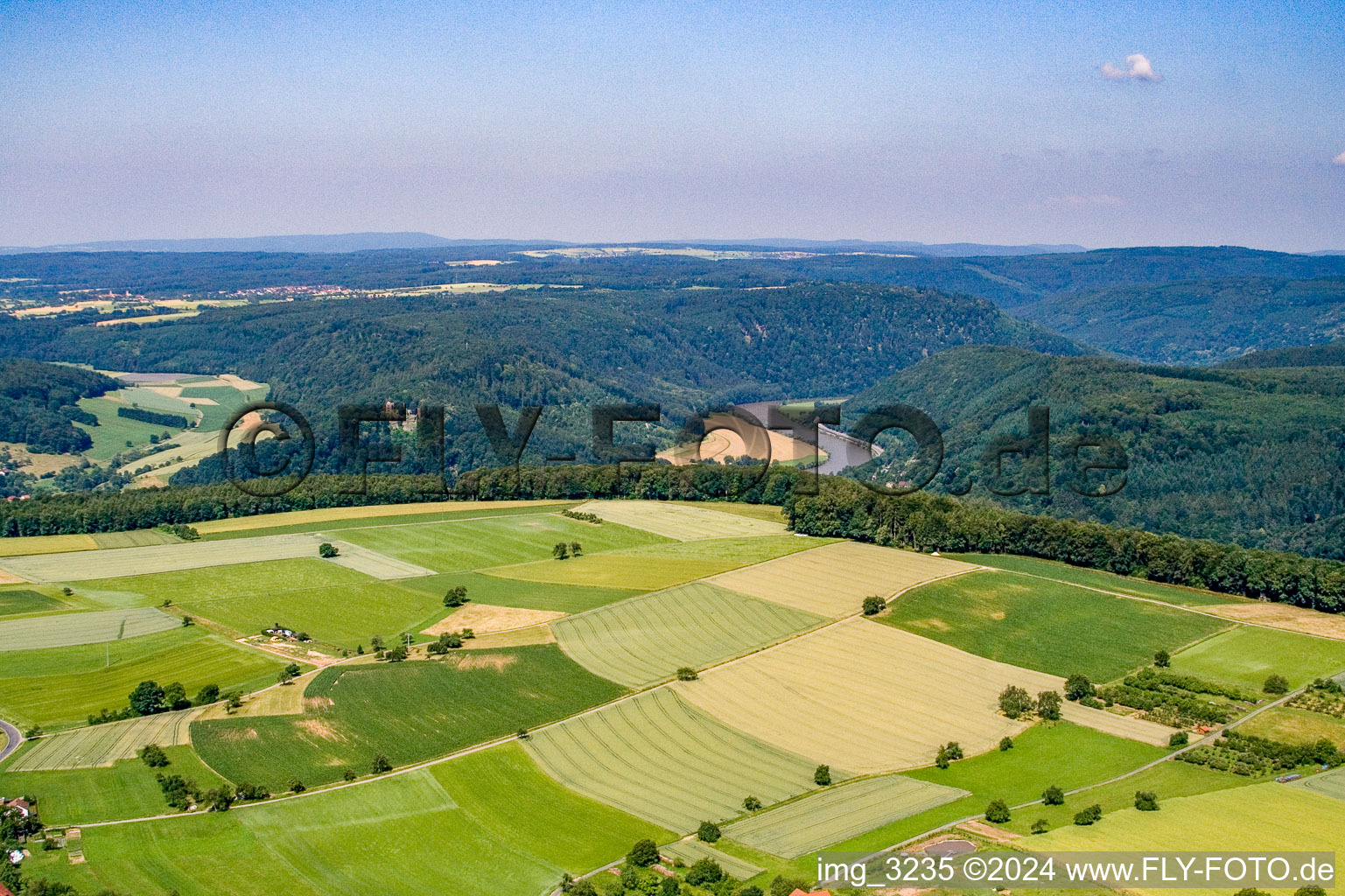 Vue aérienne de Quartier Reichenbuch in Mosbach dans le département Bade-Wurtemberg, Allemagne