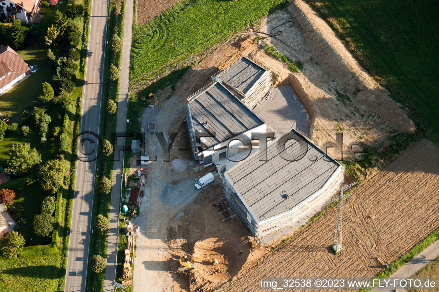Image drone de Keltern dans le département Bade-Wurtemberg, Allemagne