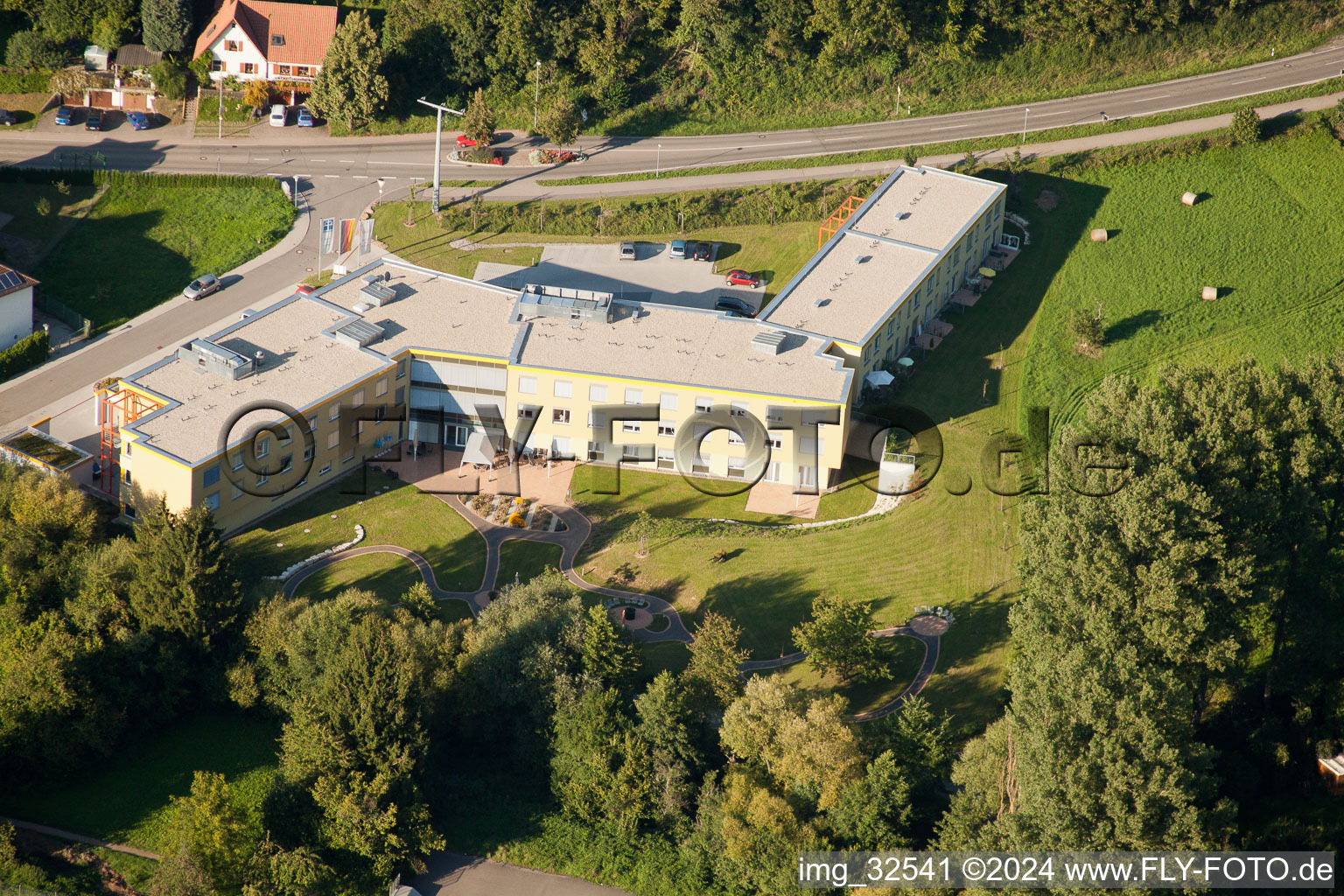 Image drone de Keltern dans le département Bade-Wurtemberg, Allemagne