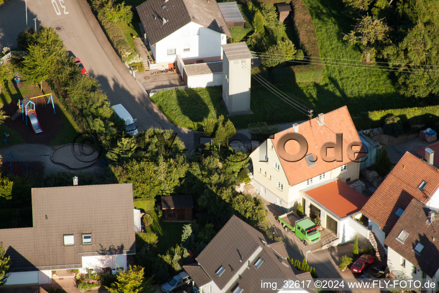 Photographie aérienne de Quartier Gräfenhausen in Birkenfeld dans le département Bade-Wurtemberg, Allemagne