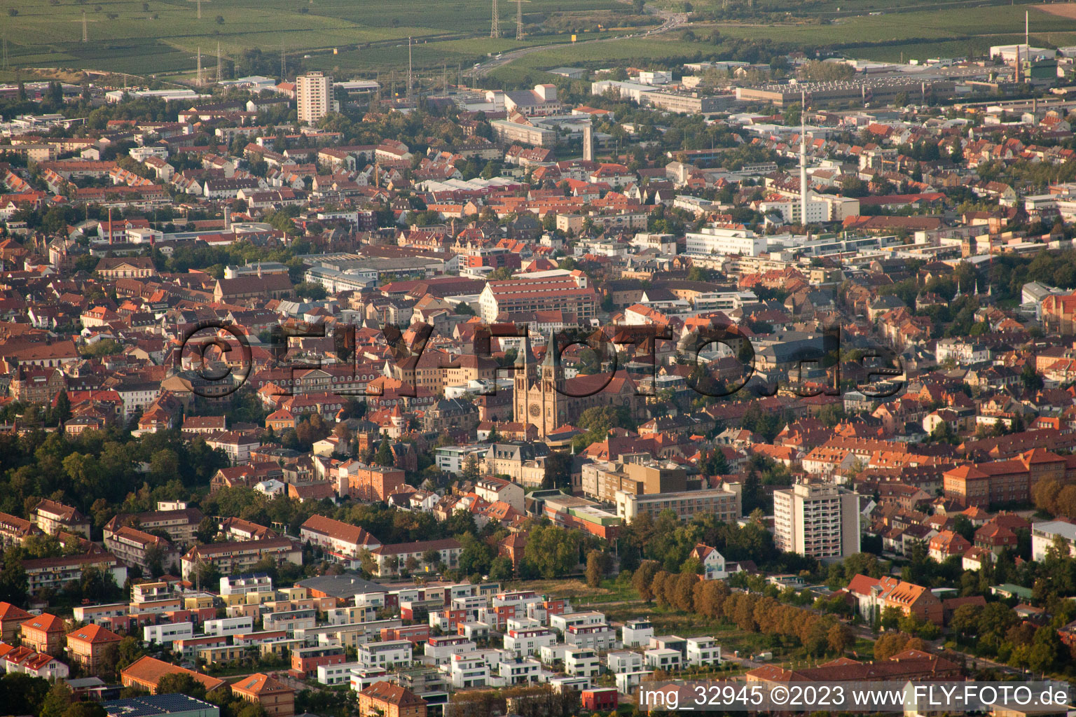 Image drone de Landau in der Pfalz dans le département Rhénanie-Palatinat, Allemagne