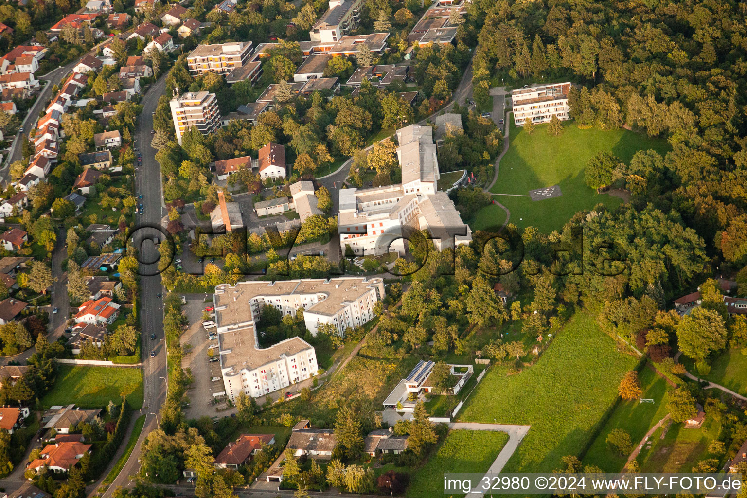 Vue oblique de Landau in der Pfalz dans le département Rhénanie-Palatinat, Allemagne