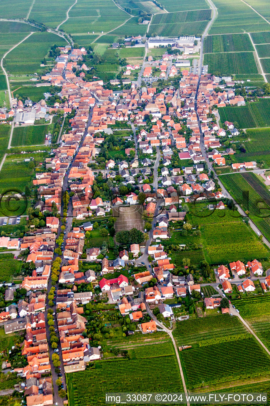 Photographie aérienne de Quartier Rhodt in Rhodt unter Rietburg dans le département Rhénanie-Palatinat, Allemagne