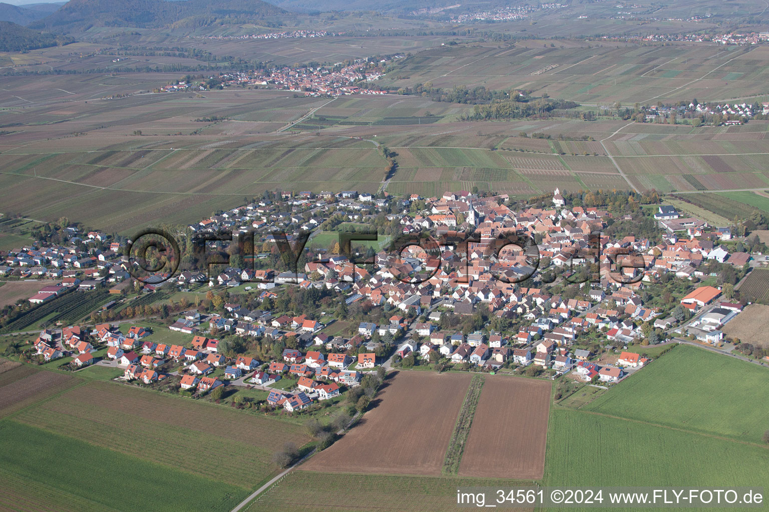 Quartier Mörzheim in Landau in der Pfalz dans le département Rhénanie-Palatinat, Allemagne d'un drone