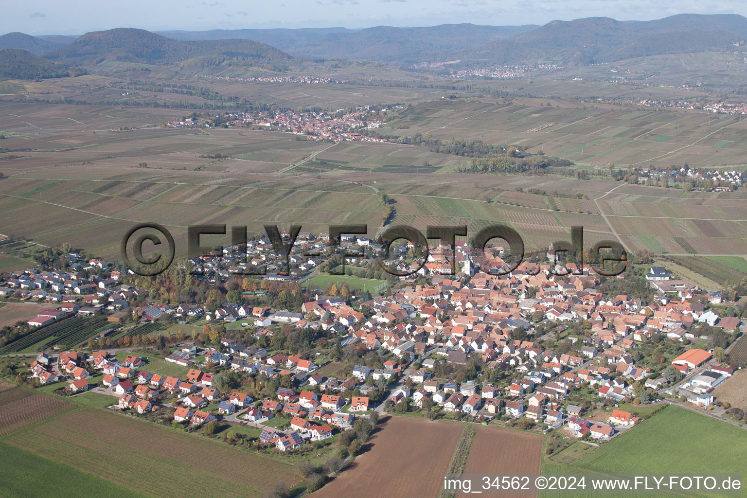 Quartier Mörzheim in Landau in der Pfalz dans le département Rhénanie-Palatinat, Allemagne vu d'un drone