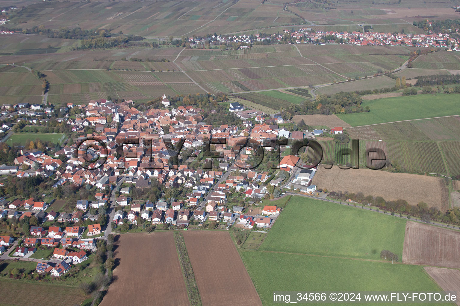 Vue aérienne de Quartier Mörzheim in Landau in der Pfalz dans le département Rhénanie-Palatinat, Allemagne